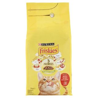 Purina Friskies Gatto Adult Con Un Gustoso Mix Di Manzo E Pollo E Con Verdure 2Kg - 143594
