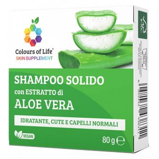 OPTIMA ALOE SHAMPOO SOLIDO COLOURS OF LIFE 80G