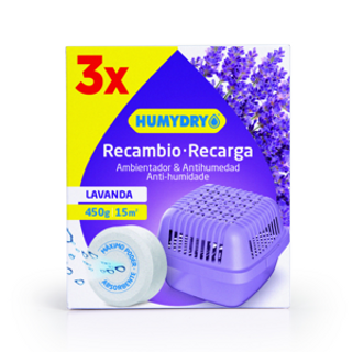 HUMYDRY Antihumed.Smart Tab Lavanda Rec.3X450Gr
