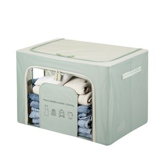 Scatola armadio 60x42x40 cm doppia cerniera e scritta - verde