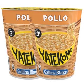Yatekomo Pollo Gallina Blanca 2x60g