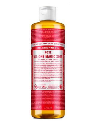 Jabón Líquido de Rosas 475ml Dr. Bronner'S