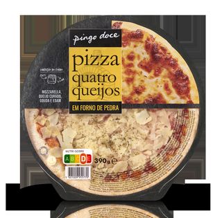 Pizza Fresca 4 Queijos Pingo Doce 390G