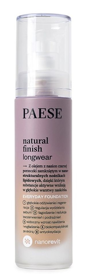 Paese Nanorevit Natural Finish Longwear podkład 02 Porcelain