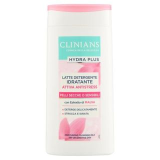 Clinians Hydra Plus Latte Detergente Idratante Attiva Antistress Pelli Secche O Sensibili 200 Ml
