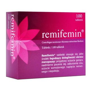 Remifemin 20 mg 100 tabletek