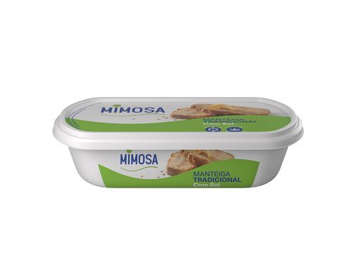 MANTEIGA MIMOSA COM SAL 125G