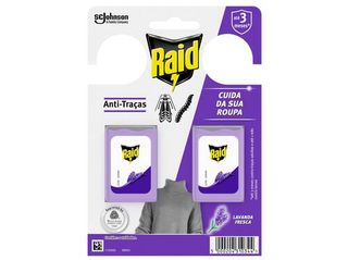 INSECTICIDA ANTI-TRAÇA RAID GEL LAVANDA 2UN