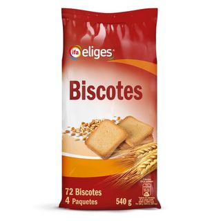 ELIGES Biscotes 72 Uniades 540 G