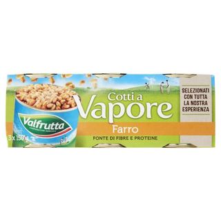 Valfrutta Cotti a Vapore Farro 3 x 150 g