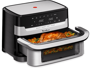 Freidora de aire - Moulinex Dual Easy Fry Flex EZ922D