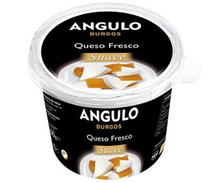 Queso Fresco de Burgos Angulo Suave Tarrina de 500 G.