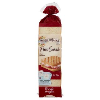 Mulino Bianco Pan Carrè Pane Ideale Per Toast 24 Fette 430G - 212365