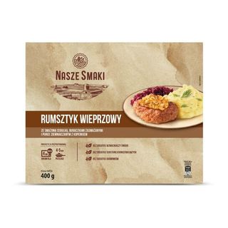 Nasze Smaki Rumsztyk wieprzowy 400 g