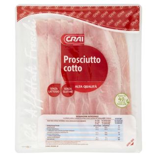 Crai Prosciutto Cotto alta qualità 120 g