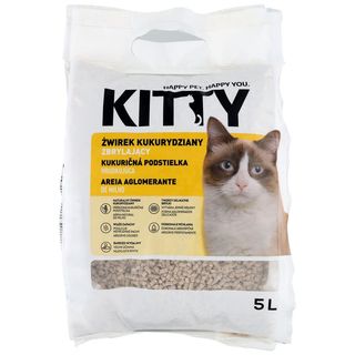 Kitty Żwirek kukurydziany zbrylający 5 l