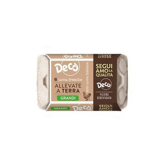 Deco'Uova Allevate Terra L X6 - 155152