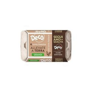 Deco'Uova Allevate Terra L X6 - 155152