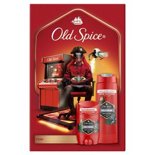Old Spice zestaw Base Gamer Wolfthorn: Deo stick 50 ml + Żel pod prysznic 250 ml