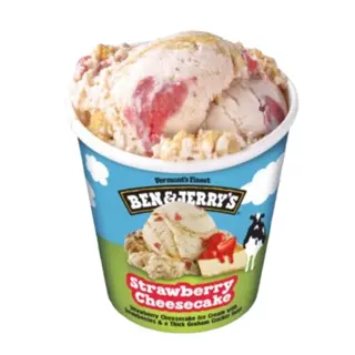 Ben & Jerry's Gelado de Cheesecake de Morango 465ml