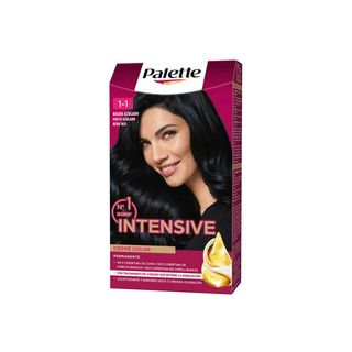 Tinte Negro Azulado Palette Intensive Creme Nº 1,1 Caja 1 Ud Nº 1.1 Negro Azulado (148419)