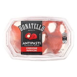 Donatello Antipasti Czerwone papryczki, 180 g