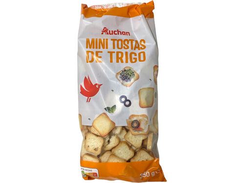 MINI AUCHAN TOSTAS DE TRIGO 350G