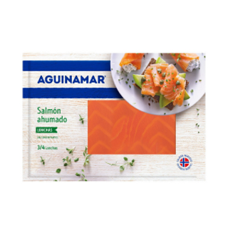 AGUINAMAR Salmón Ahumado 100Gr