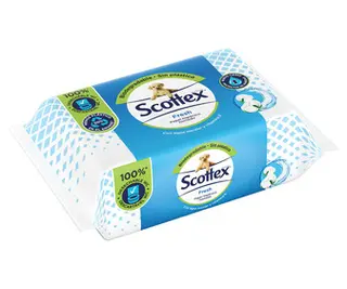 Toallitas Wc Húmedas Scottex Fresh Jumbo 84 Uds.