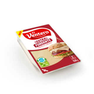 Queso Extrafundente Lonchas El Ventero 150Gr.