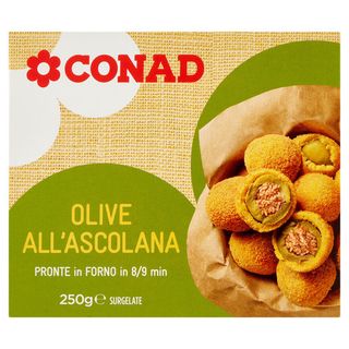 CONAD Olive all'Ascolana Surgelate 250 g - 8003170084193