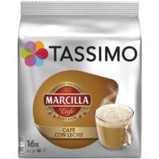 Café Con Leche Tassimo Marcilla Paquete 16 Monodosis (19214915)