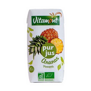 Zumo natural de piña 200ml Vitamont