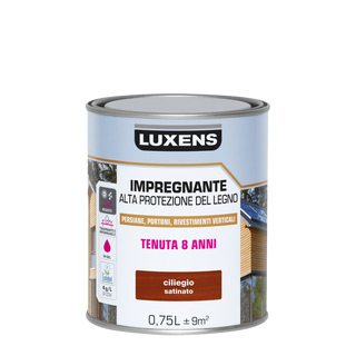 IMPREGNANTE PROTETTIVO PER LEGNO BASE ACQUA CILIEGIO ALTA PROTEZIONE LUXENS 750 ML - 470005499