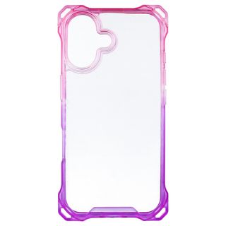 Funda Reforzada Degradada Rosa Colgante para iPhone 16