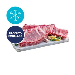 Tiras de Entrecosto de Porco Congeladas - unidade 900G