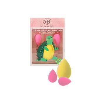 Royal Beauty Kit Beauty Blender Tartaruga 3 pezzi