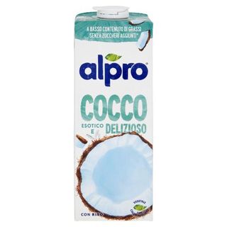 ALPRO Cocco Classico, Bevanda al Cocco 100% vegetale con vitamine B2, B12 e D, 1 L