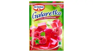 Dr.Oetker - Galaretka o smaku malinowym - 72 g