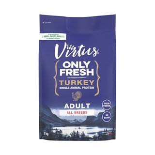 Virtus dog only fresh adult tacchino 2kg