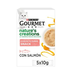 Gourmet Nature’S Creations Snack Húmedo De Salmón Para Gatos 0.05Kg