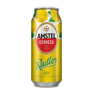 Cerveza Radler con Limón Amstel Lata 33 Cl.