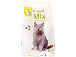 RAÇÃO GATO AUCHAN ESSENCIAL MIX CEREAIS, CARNE E PEIXE 4 KG