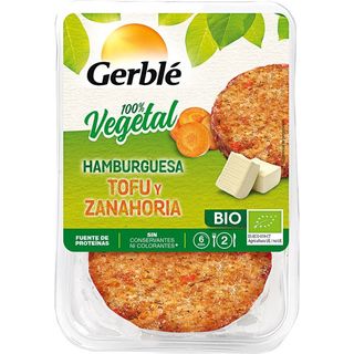 CEREAL BIO Hamburguesa De Tofu Y Zanahoria 2 Unidades