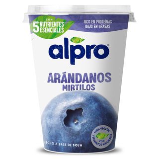 Postre De Soja Con Arándanos Alpro Vaso 400 G