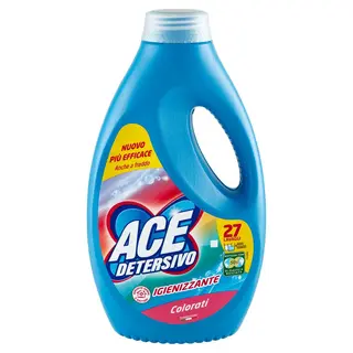 Ace Detersivo Liquido Colorati Igienizzante 27 Lavaggi - 000364647