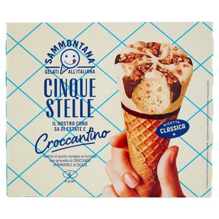 Sammontana Cinque Stelle Croccantino 6 x 75 g - 8005840008812