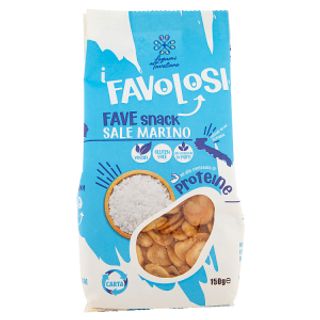 Fave Snack As.Favolosi 150G - Sale marino