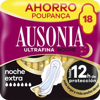 Compresa Extra Alas Noche, Paquete 18 Unidades
