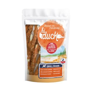 Hi duck snack dog mini bastoncini arrotolati con anatra 70g